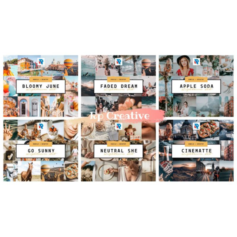 Paket 200 Preset Travel Cinematic Preset Lightroom Versi Selebgram Untuk Android dan Ios