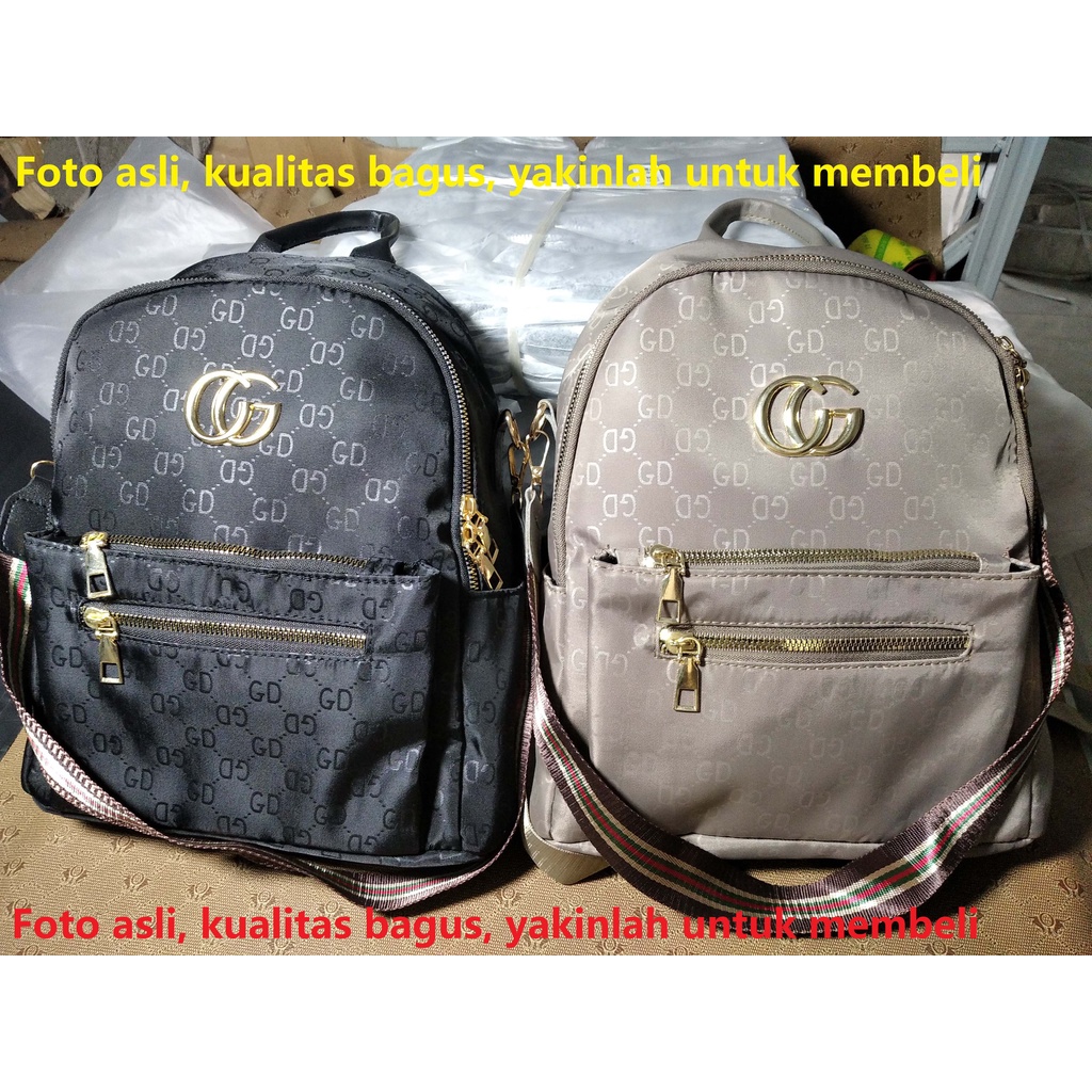 Ransel Wanita Multifungsi Tas bisa Selempang  Bahu sling women bag beg belakang wanita shoulder bags beg galas import fashion 8979