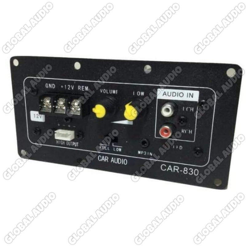 Jual Power Kit Aktif Subwoofer Car 830 Amplifier mini Car830 Car Audio Power Amplifier Aktif