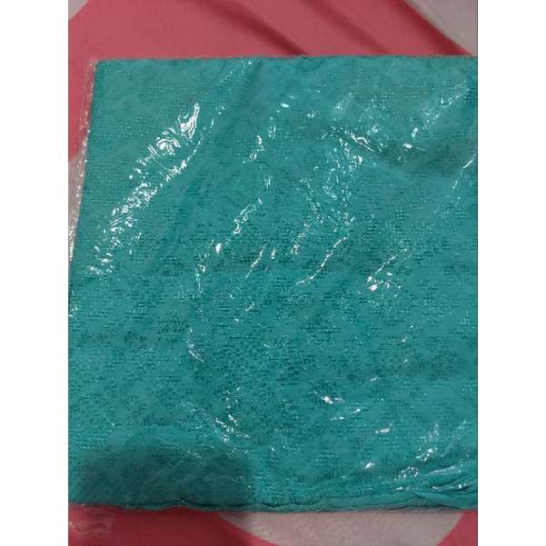 kain bahan hijau tosca