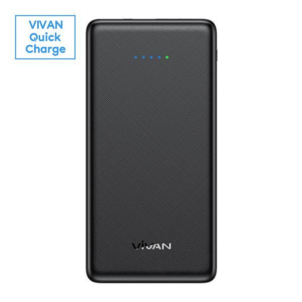 Powerbank VIVAN K10 10000mAh 5A 22.5W Quick Charge 3 Output Port