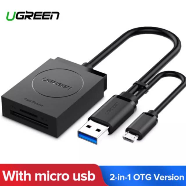 Ugreen Usb 3.0 Card Reader All in One for Micro Sd TF SDHC SDXC MMC it's