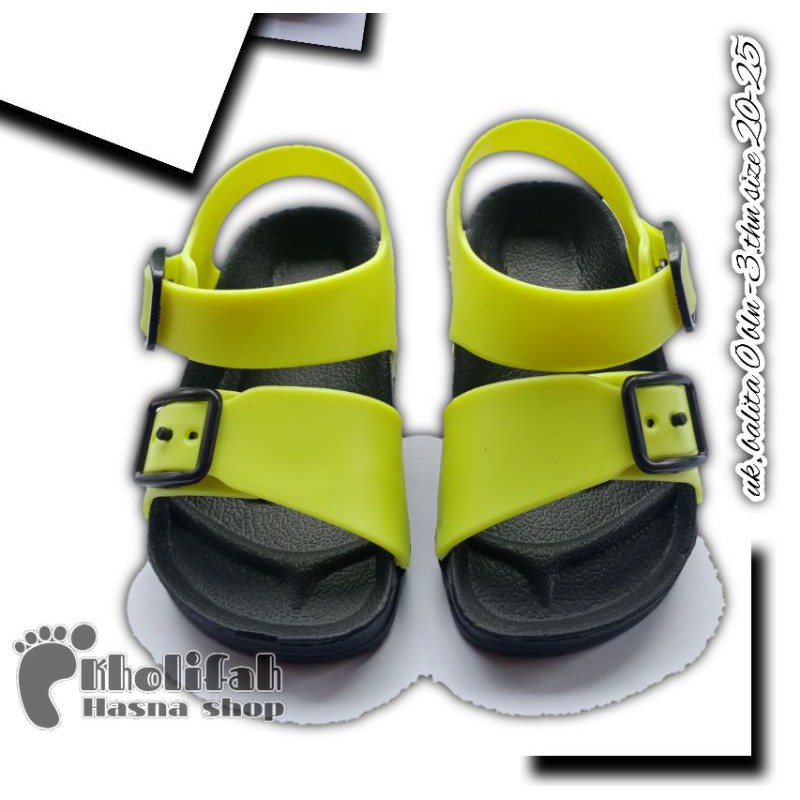 Sandal anak, sandal balita, sandal gunung ringan sandal kokop tali gesper Dulux 296 E/D (4c)