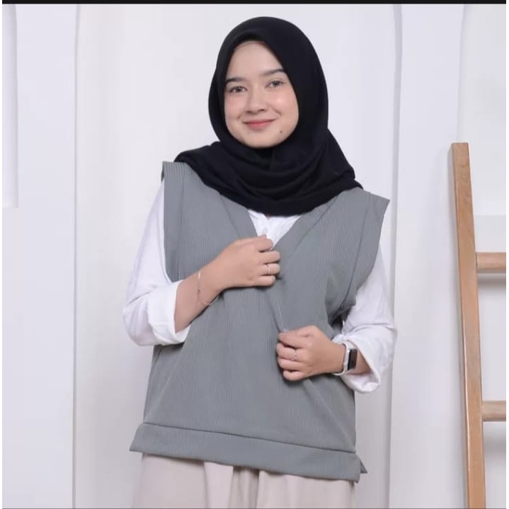 Vest Terbaru Bahan Baby Tery