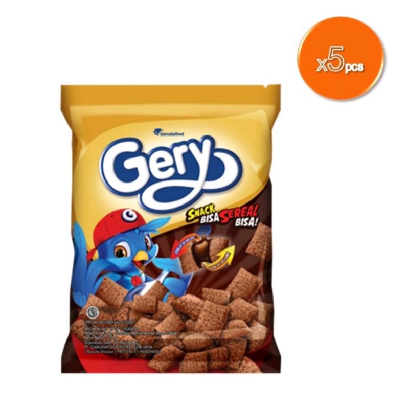 Gery Snack Coklat 30gr isi 5 pcs