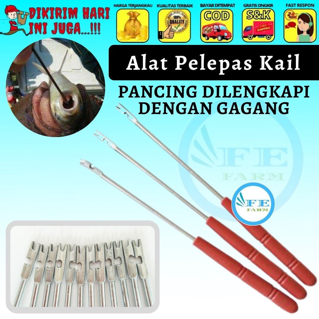 Alat Pelepas Kail Pancing Dengan Gagang Grosir FEFARM