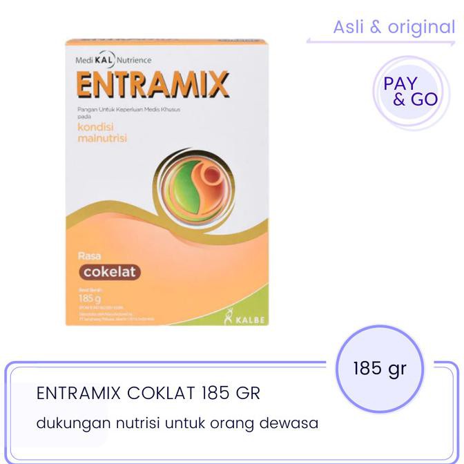 

[[BISA COD]] SUSU NUTRISI LANSIA ENTRAMIX 185 GR - COKLAT DISKON Kode 1470
