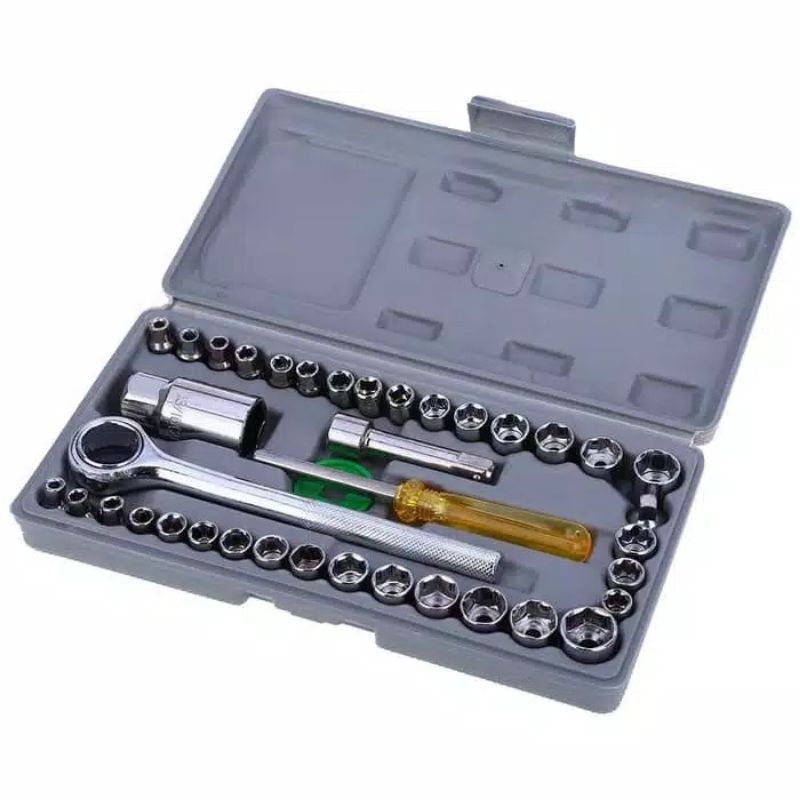 0AIWA - KUNCI SOCK AIWA TOOLS SET KOMBINASI / KUNCI SOCK AIWA - TERMURAH