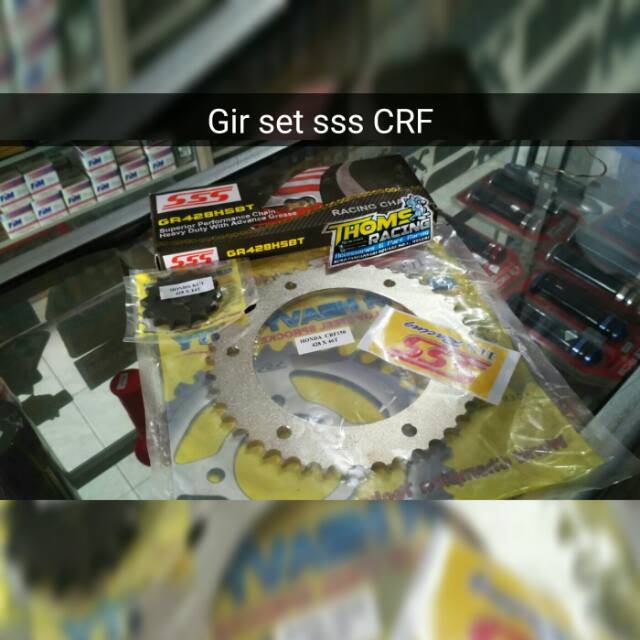 Gear set sss Honda CRF