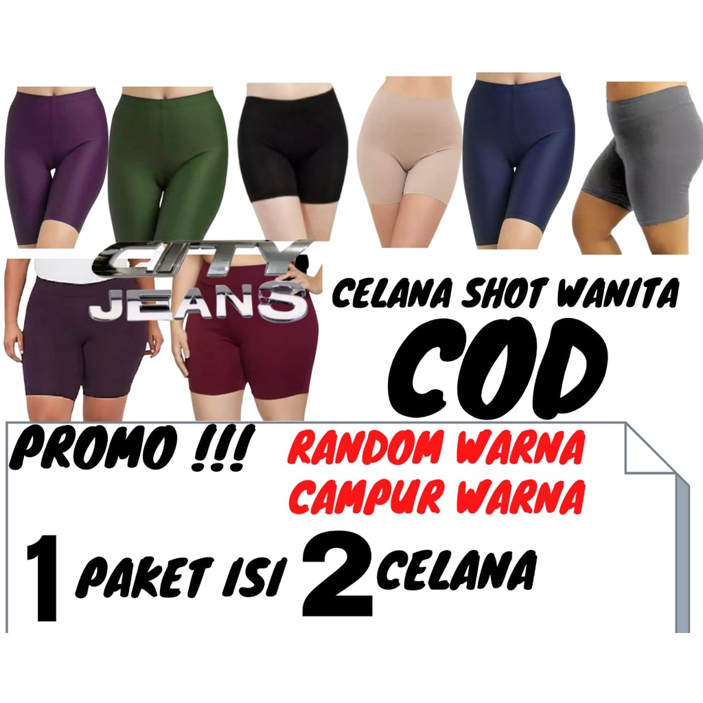 CELANA LEGGING SHOT PENDEK WANITA / PROMO ISI 1 PC SAMPAI 8 PC  / 1 PAKET ISI 8 PC /leging shot pendek3/4 (produk ready bisa langsung di order) BISA COD