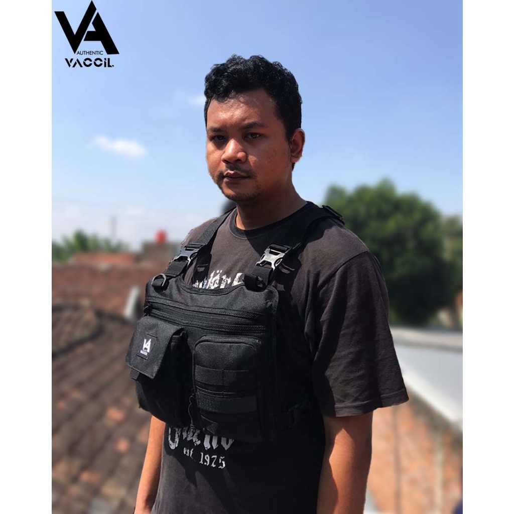 Chestbag Rig Tas Dada Rompi Premium Multifungsi Kekinian Viral Tiktok BIsa Bayar Di Tempat Cod - aliet by Vaccil