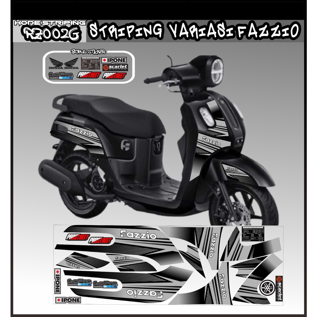 stryping yamaha fazio/decal yamaha fazio/stiker variasi yamaha fazio