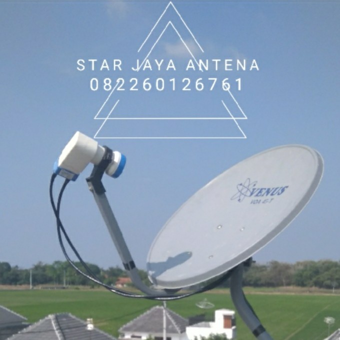 TERLARIS Antena parabola mini tanpa iuran bulanan selamanya+pasang+garansi 2 th