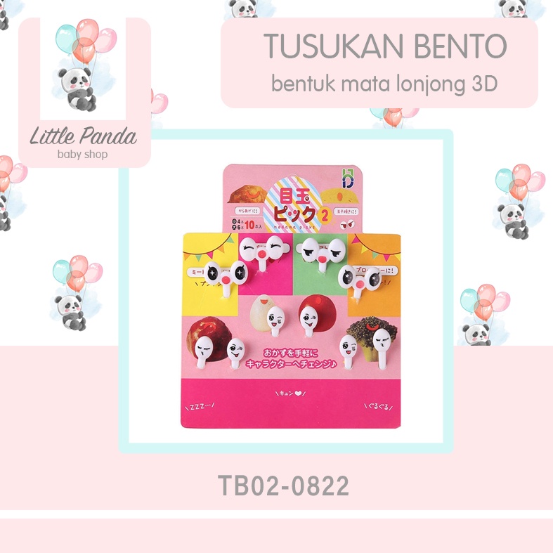 Tusukan Bento Karakter lucu - Mata Lonjong