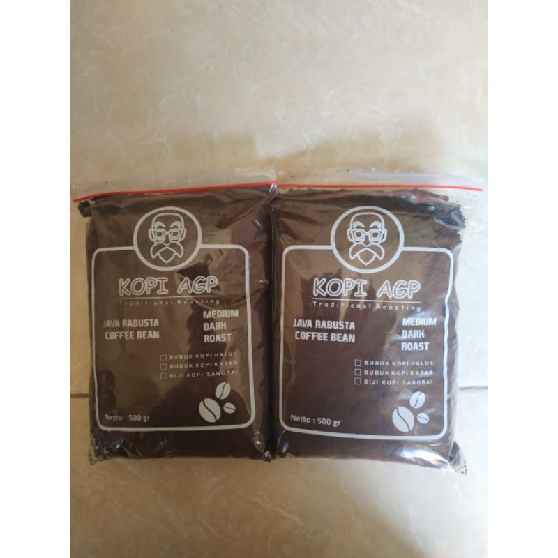 

KOPI BUBUK AGP 500gr (halus)