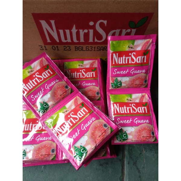 

nutrisari guava 1renceng isi 10