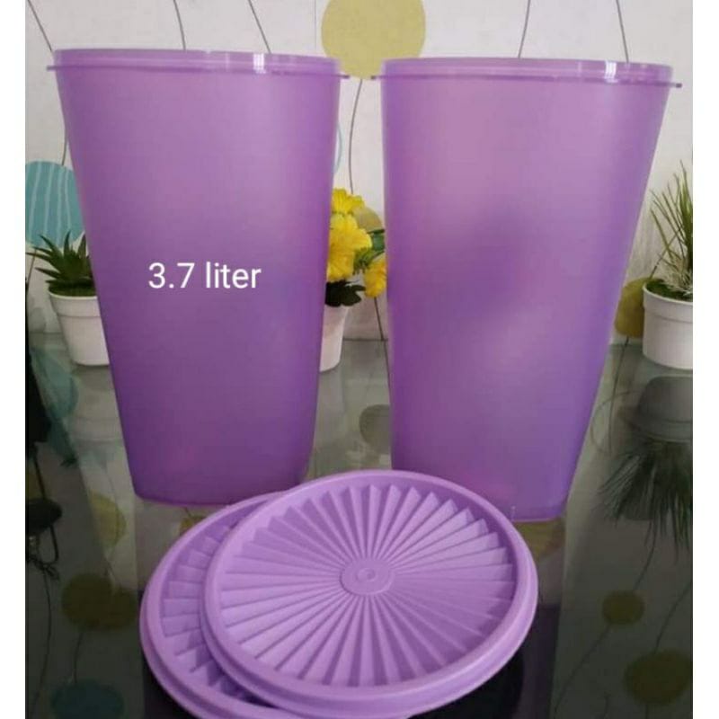 Tupperware Original PromoMurah//Snack Keeper Ecer//Toples Ungu 3,7L