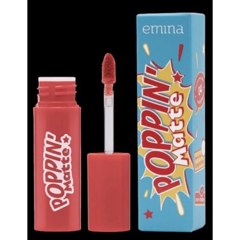 EMINA POPPIN MATTE 4.5 g | Lip Tint Gloss / Emina Lip Stain GIRLSNEED77