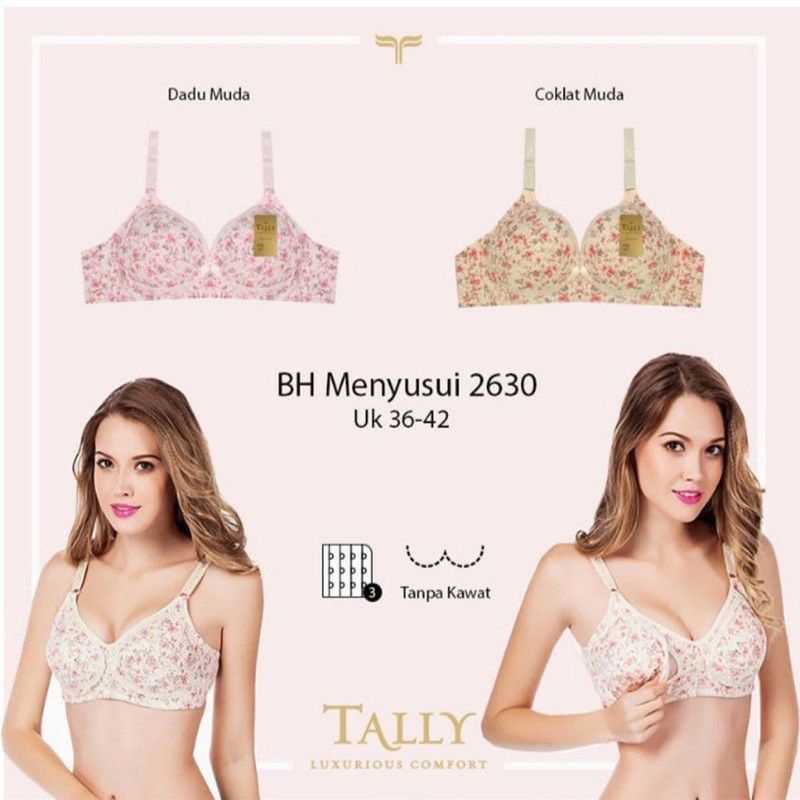 Tally Bra Menyusui 2631,2630,2665/Bra menyusui