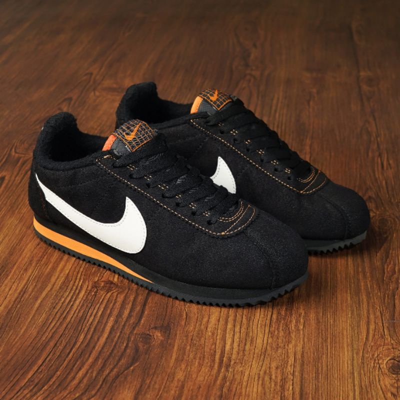 Sepatu Sneakers Nike Classic Cortez Day Of The Dead Black 100% BNIB