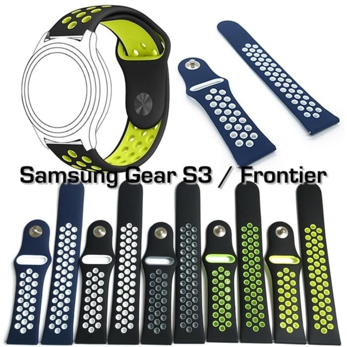 Strap Samsung Gear S3 Frontier Model Nike - Tali Jam Sport Premium