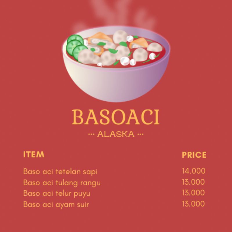 

Baso Aci Alaska Four varian