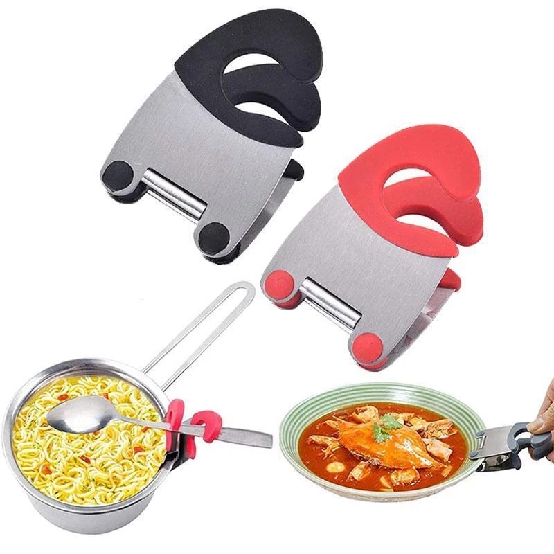 Holder Spatula / Sendok / Mangkok Bahan Stainless Steel Anti Melepuh Untuk Aksesoris Dapur