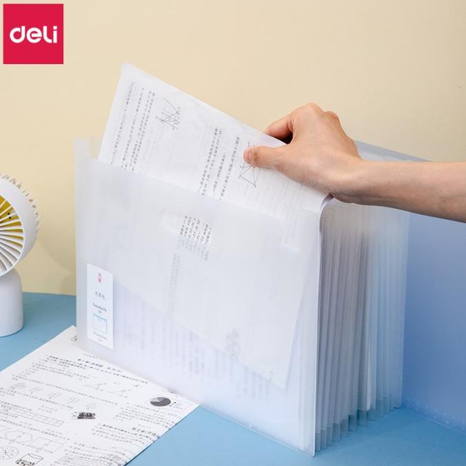 

((BISA COD)) File Folder Document Bag Tas Dokumen File A4 isi 13 sekat 72580 PROMOKode 2809