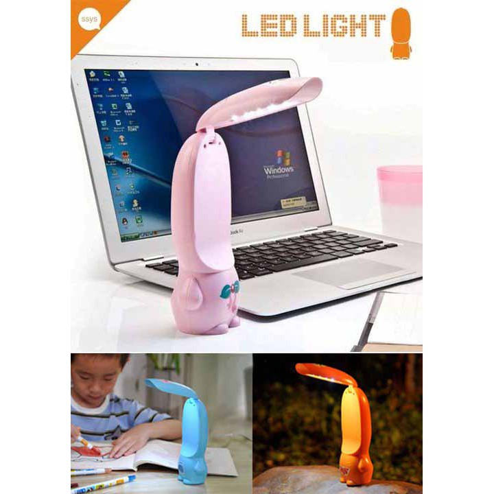 Character LED Light / Lampu Meja Belajar Senter Lucu Unik