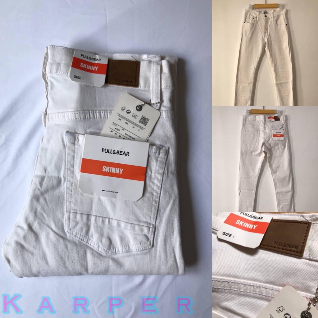 CELANA JEANS PRIA PULL&amp;BEAR SKINNY STRETCH PENSIL SOFT JEANS PREMIUM P&amp;B PULL AND BEAR ALL MODEL NEW