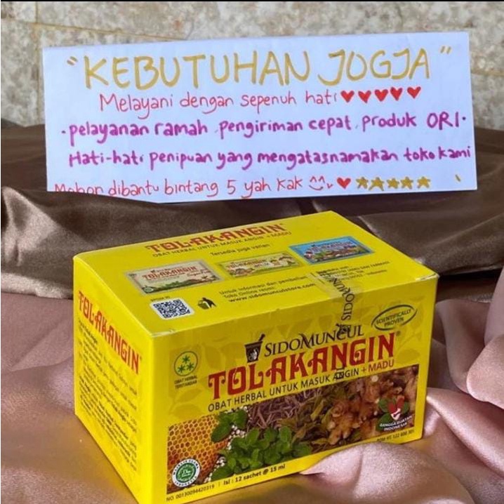 

Tolak Angin sachet isi 12