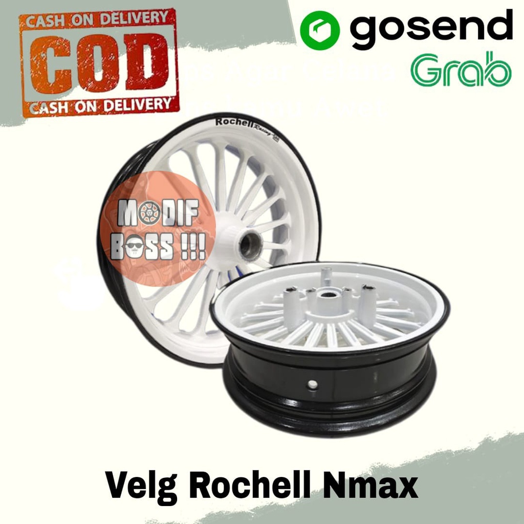 VELG PELEK RACING NMAX NEW ROCHELL DYT COPY DAYTONA 13 350/400