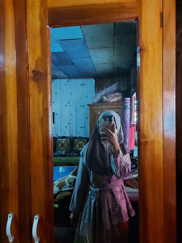 Batik Wanita Kekinian Blouse Batik Brokat Batik Kombinasi