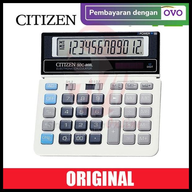 

Citizen Calculator Sdc-868L