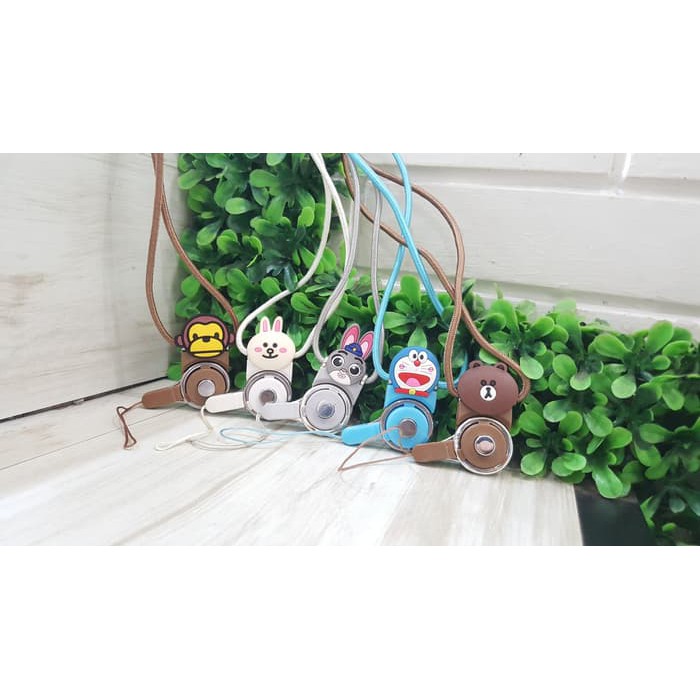 tali id card lucu tali gantungan hp atau ponsel panjang lucu universal tali panjang id cute card