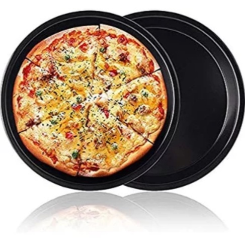 [BISA COD] CLAIR Loyang Bulat Pizza Teflon / Cetakan Pizza / Loyang Pizza Anti Lengket 26 cm