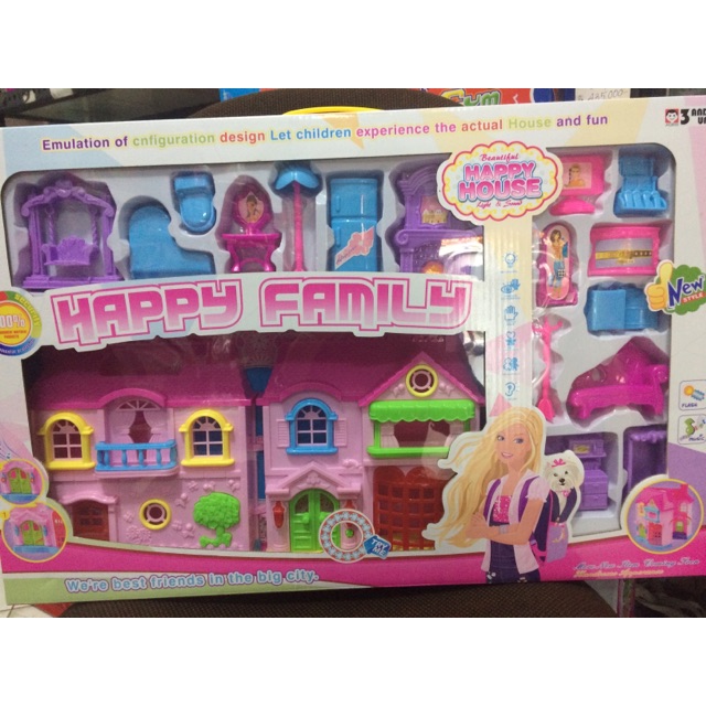 Rumah Barbie Happy Family
