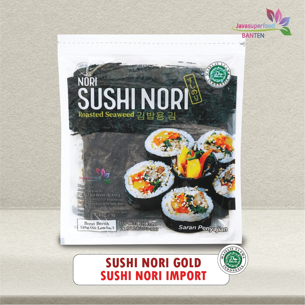 

(HALAL) Sushi Nori Seaweed Rumput Laut Panggang / Roasted HALAL