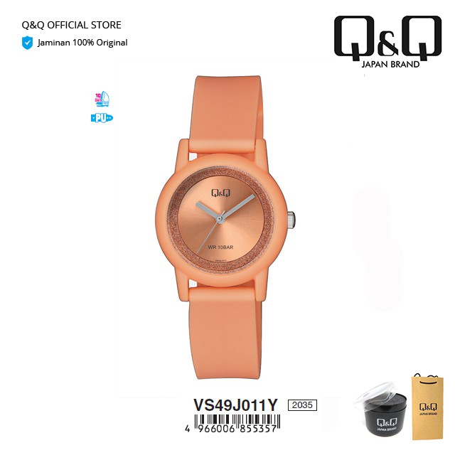 Jam Tangan Anak Q&Q QnQ QQ Original Jam Tangan Anak Analog - VS49 VS49J Tahan Air 10 BAR(C4L4) Jam T