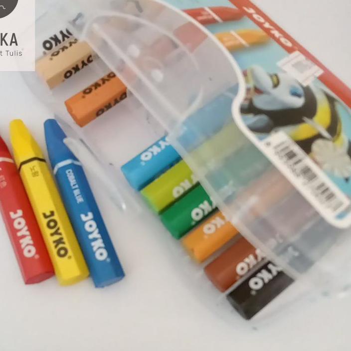

✨TERLARIS✨ KRAYON JOYKO TITI ISI 12 OIL PASTEL terbaik