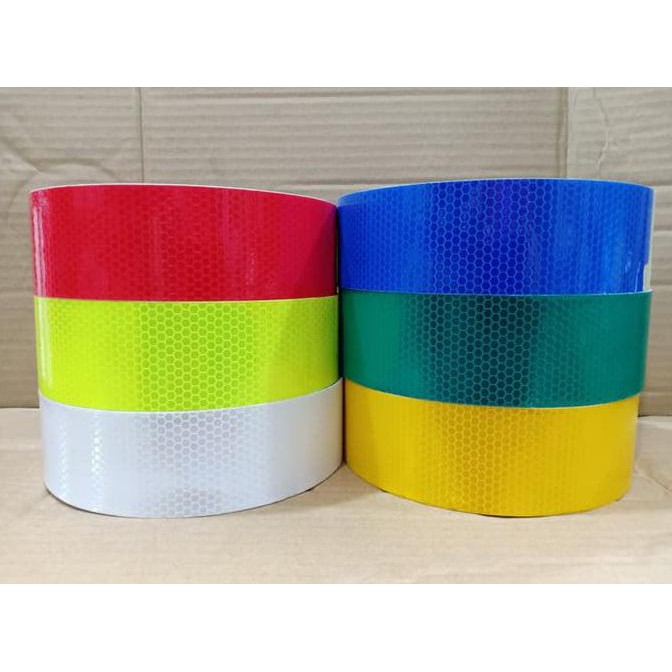 STICKER SCOTCHLITE REFLECTIVE HONEYCOMB / SARANG TAWON / PRISMATIC