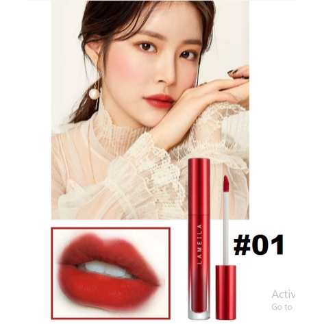 LAMEILA JUST RED EDITION MATTE LIPSTICK 2026 ~ LAMEILA LIQUID MOISTURIZING LIP GLOSS 2026