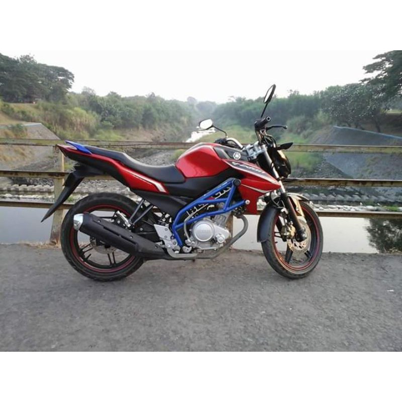 Crasbar new vixion/old Tubular old vixion/new