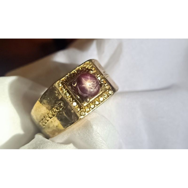 natural Ruby star