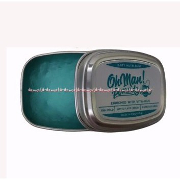 OhMan Pomade Enriched With Vita Oil Firm Hold Watersoluble 85gr Oh Man