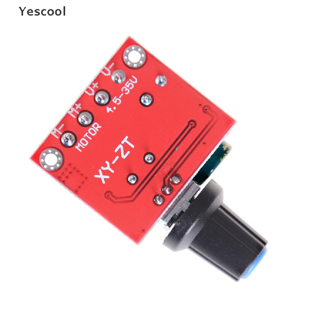 Yescool Saklar Dimmer Mini DC Motor PWM 5A 4.5V-35V