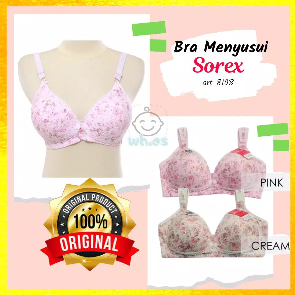 SOREX ASLI Bra Menyusui Maternity Bra 8108 ORI