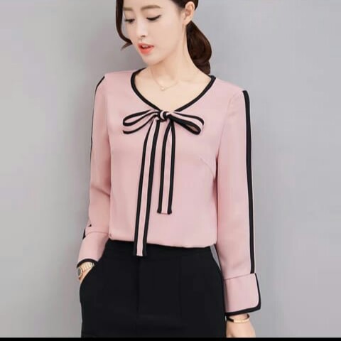 [Blouse Yuni RO] Blouse Wanita Twiscone Variasi warna