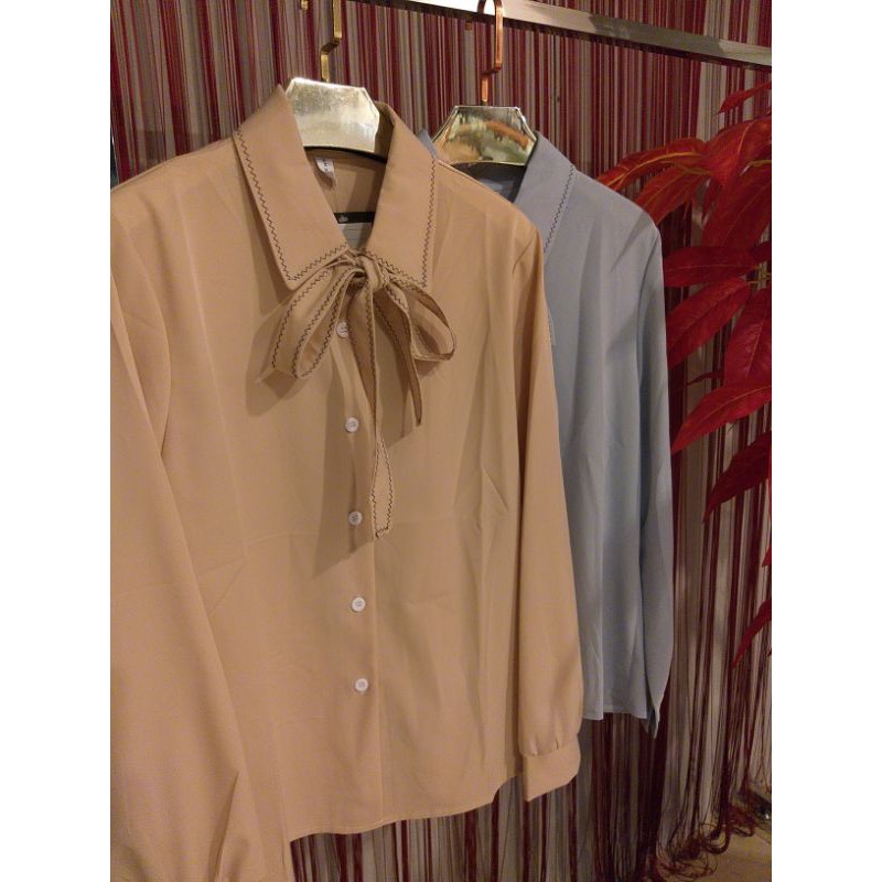 blouse kerah/kemeja kerah