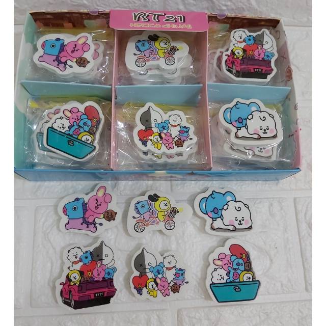 

Penghapus/Hapusan BT21 (1pcs)
